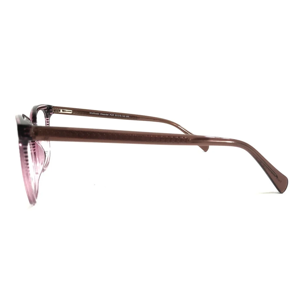 Wildflower Eyeglasses Frames Oleander PUR Purple Cat Eye Full Rim 53-19-140